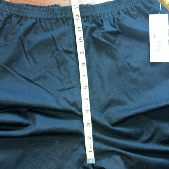 Napa Valley women’s black linen blend pull on trousers size 12 - Picture 9 of 10